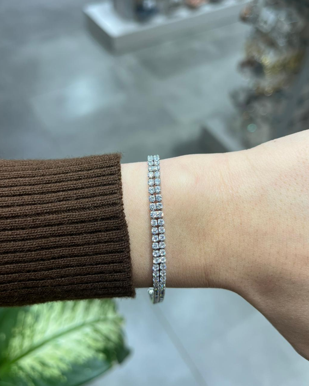 Xuping Bileklik Çift Sıra Su Yolu - Tradylinn