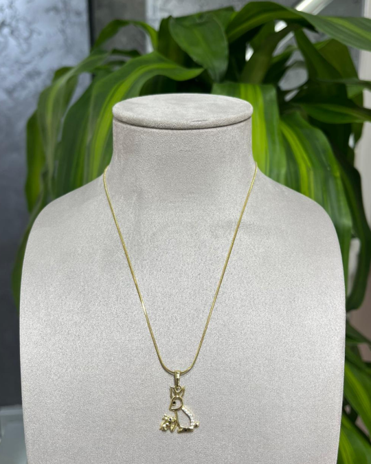 Xuping Kolye Taşlı Tavşan Model